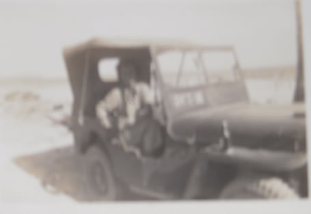 George in Jeep